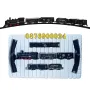 19 ЧАСТИ Електрически влак на релси + звук и светлина Rail King игра, снимка 3