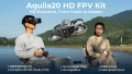 Промоция Дрон комплект Beta FPV Aquila20 HD с радиопредавател и очила, снимка 6