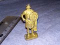 СТАРО МЕТАЛНО ВОЙНИЧЕ КИНДЕР - ШОТЛАНДЕЦ с ПОЗЛАТА РЯДКО За КОЛЕКЦИЯ 37109, снимка 14