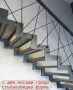 СТЪЛБИЩЕ от метал --ПРОИЗВЕЖДАМ междуетажни стълбища от стоманени профили в комбинация с дърво, снимка 5