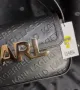Луксозна Черна чанта Karl Lagerfeld/VL690, снимка 2