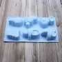 5625 Силиконова форма бебе с 6 бебешки форми, снимка 6
