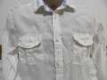 Мъжка риза с дълъг ръкав от лен Zara, снимка 2