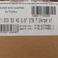 Хард диск Fujitsu FTS:ETFNB2 HardDisk , Продавам чисто нов твърд диск, снимка 1 - Външни хард дискове - 37234590