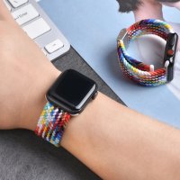  Каишка за часовник Apple Watch 1/2/3/4/5/6/7/8/9/SE/SE 2/Ultra/Ultra 2 (42/44/45/49mm) , снимка 6 - Аксесоари за Apple - 43779272