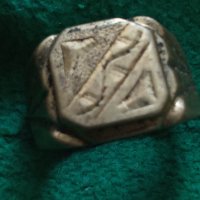 Пръстен стар бронзов 21912, снимка 1 - Колекции - 33370348