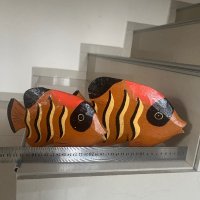 Дървени риби риба декорация статуетки, снимка 8 - Статуетки - 43524735