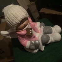 Коледна фигура детенце, снимка 2 - Декорация за дома - 35053659