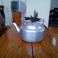 Стар алуминиев чайник #7, снимка 1 - Антикварни и старинни предмети - 27504699