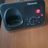 Panasonic безжичен DECT телефон, 2 слушалки, секретар, снимка 5 - Стационарни телефони и факсове - 38055110