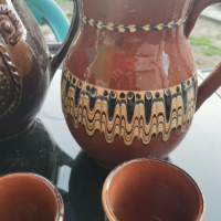 Троянската битова керамика кана чаши, снимка 4 - Антикварни и старинни предмети - 44898392