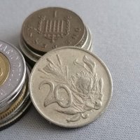 Монета - Южна Африка - 20 цента | 1981г., снимка 1 - Нумизматика и бонистика - 42978828