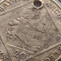 Сребърна монета 20 кройцера 1770г. Йозеф Махсимилиян Бавария 26041, снимка 4 - Нумизматика и бонистика - 42999503