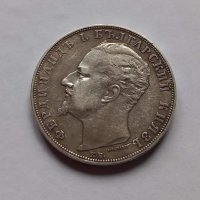 Сребърна Монета 5лв 1894 година .
, снимка 2 - Нумизматика и бонистика - 44052212