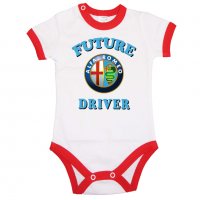 Бебешко боди ALFA Romeo FUTURE DRIVER, снимка 5 - Бодита за бебе - 33224759