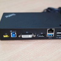 Докинг станция Lenovo ThinkPad USB 3.0 Pro Dock 40A7 + Гаранция, снимка 4 - Лаптоп аксесоари - 24974432