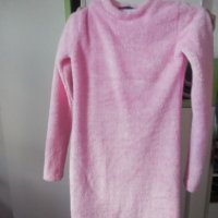 Нова рокля пухена в нежно розово, снимка 2 - Рокли - 27816477