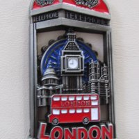 Автентичен 3D магнит от Лондон, Великобритания-, снимка 1 - Колекции - 43991289