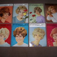 8 броя на немско соц. списанието за фризьорство "Frisur" от 1968г., снимка 1 - Списания и комикси - 27673061