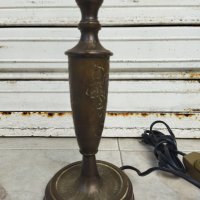 Стара Бронзова Лампа наречена Лира , снимка 3 - Други ценни предмети - 43839633