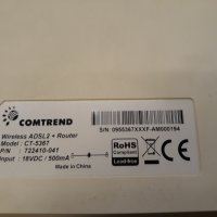 Продавам Comtrend CT-6357  ADSL- рутер / модем, снимка 5 - Рутери - 27171553
