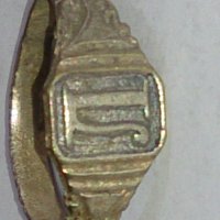 Старинен пръстен над стогодишен сачан орнаментиран - 66811, снимка 3 - Антикварни и старинни предмети - 28984522