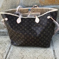 Louis Vuitton Neverfull Monogram, снимка 2 - Чанти - 34619819