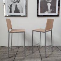 Дизайнерски бар столове, снимка 2 - Столове - 43661188