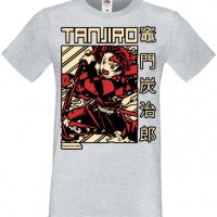 Мъжка тениска Demon Slayer Tanjiro Kamado 02,Анимация,игра,Празник,Повод,, снимка 6 - Тениски - 37936770