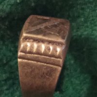 Пръстен стар бронзов 10312, снимка 2 - Колекции - 33475897