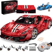 Ferrari CaDA Lego Ферари Лего Кола с Управление 1:8 59см, снимка 1 - Конструктори - 39362676