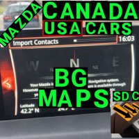 🚗 USA Canada cars EU/BG картa Toyota, Mazda, Nissan, Subaru, Ford, Lincoln, Mercedes, Jeep Lexus, снимка 4 - Навигация за кола - 35988324