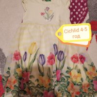 Лот 2 рокли за момиче 98-104 см, снимка 2 - Детски рокли и поли - 42493703