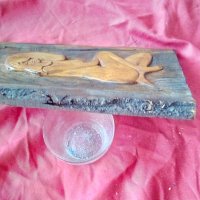 Страхотна ръчна дърворезба пано, снимка 6 - Антикварни и старинни предмети - 38438996