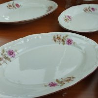 Стар български порцелан чинии, снимка 3 - Антикварни и старинни предмети - 33044888