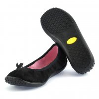 BEFADO Детски балерини от текстил, черни, снимка 4 - Детски обувки - 28465374