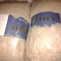 Италианско  одеяло FLEECY Almond 200 см х 220 см бежово, снимка 9 - Олекотени завивки и одеяла - 43733633