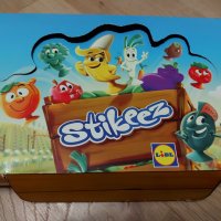 Игра стикита плодове и зеленчуци в кутия , снимка 1 - Игри и пъзели - 39987557