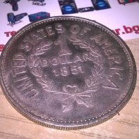 dollar-индианец-4,5см-за колекция-1851, снимка 6 - Колекции - 27497286