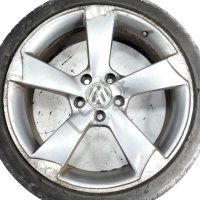 Алуминиеви джанти 5x112 с гуми R18 Volkswagen Golf VI 2008-2016 ID: 117233, снимка 2 - Части - 43487616