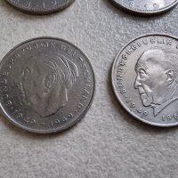 Монети . Германия.  2 дойче марки .8 бройки . Различни години., снимка 10 - Нумизматика и бонистика - 43437501