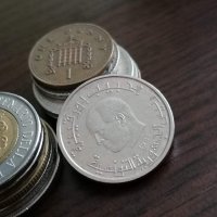 Mонета - Тунис - 1/2 динар | 1983г., снимка 2 - Нумизматика и бонистика - 35342675