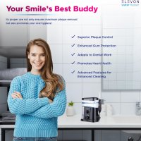Elevon Premium Water Flosser Kit за семейни стоматологични грижи, снимка 8 - Други - 44082197