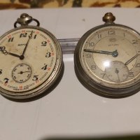 Стари джобни часовници МОЛНИА И САТУРН, снимка 1 - Антикварни и старинни предмети - 43991197