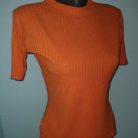 Блуза в сигнален оранж "Street one"® / унисайз , снимка 1 - Тениски - 26991248