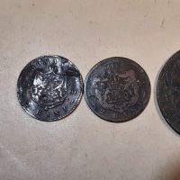 Монети 2 бани 1882 , 2 бани 1900 и 10 бани 1867 г , Румъния, снимка 2 - Нумизматика и бонистика - 43659354