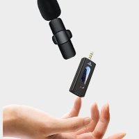 Безжичен микрофон преносим микрофон за запис на аудио и видео за тип Брошка  за телефон и фотоапара в Микрофони в гр. Търговище - ID34732513 — Bazar.bg