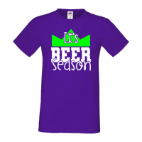 Мъжка тениска It's Beer Season 2,Бира,Бирфест,Beerfest,Подарък,Изненада,Рожден Ден, снимка 13 - Тениски - 36378343