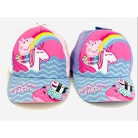 Детска шапка с козирка модел " Peppa Pig ", снимка 1 - Шапки, шалове и ръкавици - 40640791