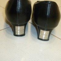 38н Nero Bianco УНИКАЛНИ обувки естествена кожа, снимка 6 - Дамски елегантни обувки - 29065581